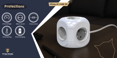 Síťový adaptér Viking AC Cube PD