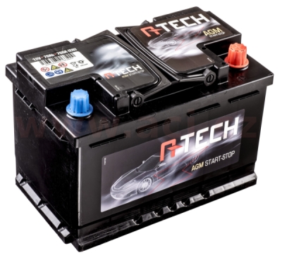 70Ah AGM baterie START-STOP, 760A, pravá A-TECH AGM 278x175x190