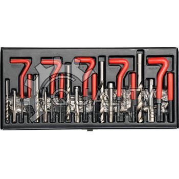 Sada na opravu závitů, M5 - M12, YATO YATO YT-1763