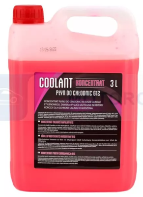KONCENTRÁT DO CHLADIČE COOLANT G12 3L