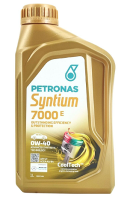 Motorový olej, Syntium 7000 E 0W-40 PETRONAS 70722E18EU