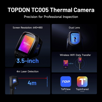 TOPDON TC005 termální infra kamera