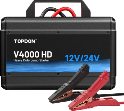 TOPDON Car Jump Starter V4000 HD