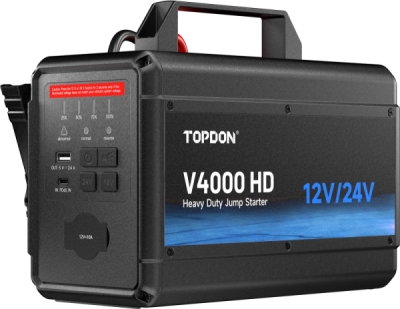 TOPDON Car Jump Starter V4000 HD