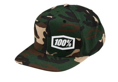 kšiltovka 100% - MACHINE Snapback camo (UNI)