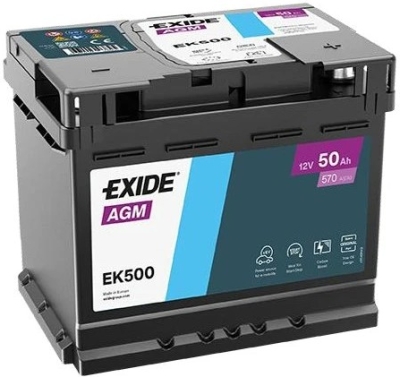 startovací baterie EXIDE EK500