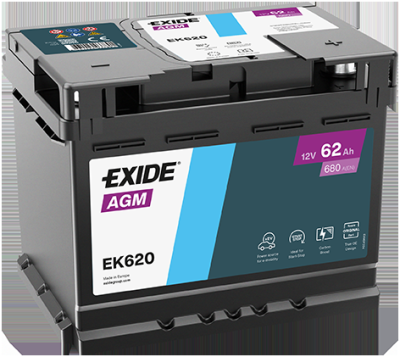 startovací baterie EXIDE EK620