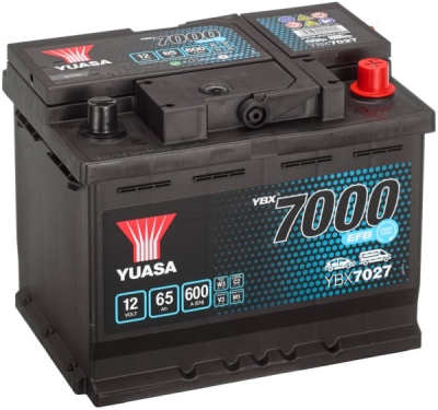 startovací baterie YUASA YBX7027