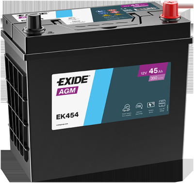 startovací baterie EXIDE EK454