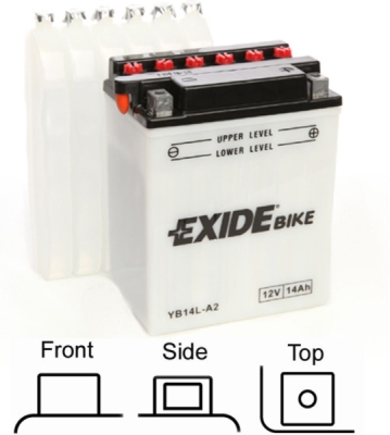 startovací baterie EXIDE EB14L-A2