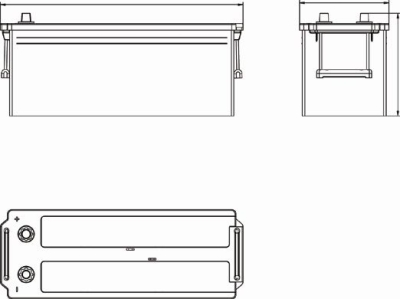 startovací baterie EXIDE EF1453