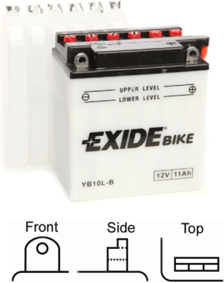 startovací baterie EXIDE EB10L-B
