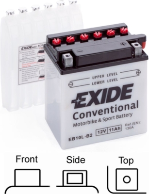 startovací baterie EXIDE EB10L-B2