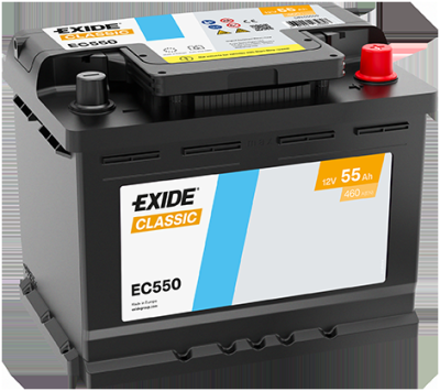 startovací baterie EXIDE EC550