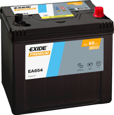 startovací baterie EXIDE EA654