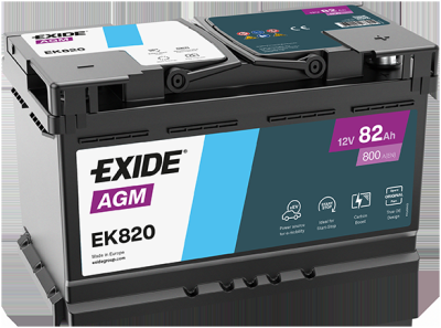 startovací baterie EXIDE EK820