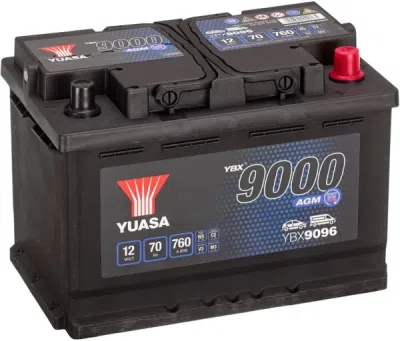 startovací baterie YUASA YBX9096