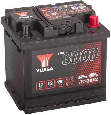 startovací baterie YUASA YBX3012