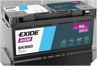 startovací baterie EXIDE EK960