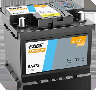 startovací baterie EXIDE EA472