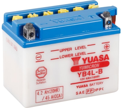 startovací baterie YUASA YB4L-B