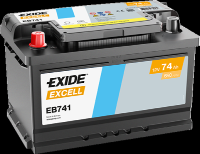startovací baterie EXIDE EB741