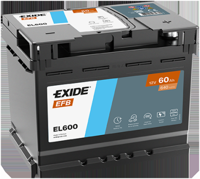 startovací baterie EXIDE EL600