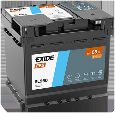 startovací baterie EXIDE EL550