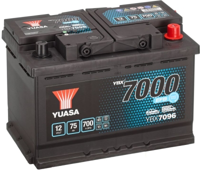 startovací baterie YUASA YBX7096