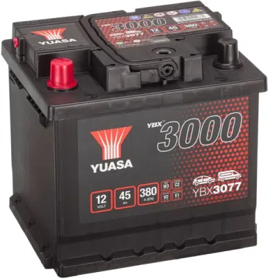 startovací baterie YUASA YBX3077