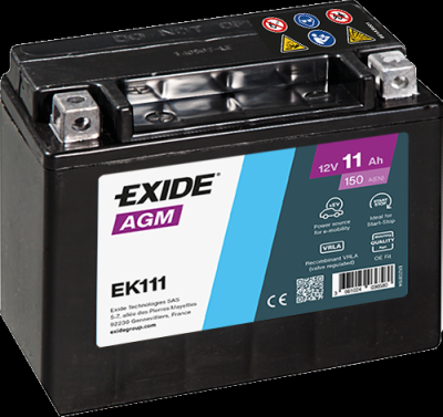 startovací baterie EXIDE EK111