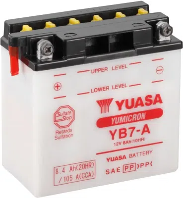 startovací baterie YUASA YB7-A