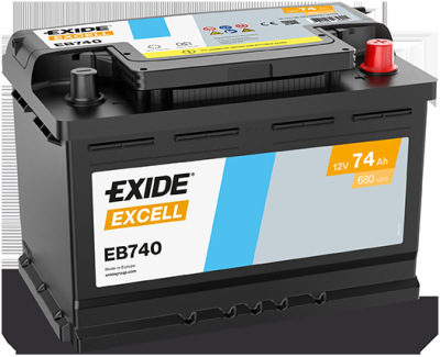 startovací baterie EXIDE EB740