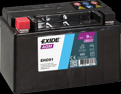 startovací baterie EXIDE EK091