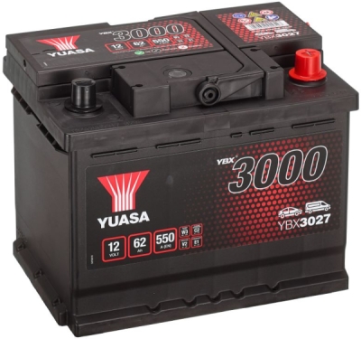 startovací baterie YUASA YBX3027