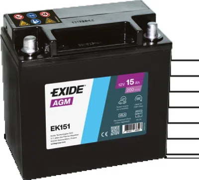 startovací baterie EXIDE EK151