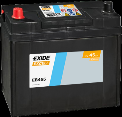 startovací baterie EXIDE EB455