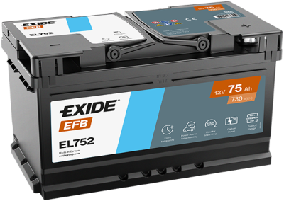 startovací baterie EXIDE EL752