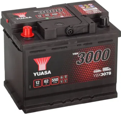 startovací baterie YUASA YBX3078