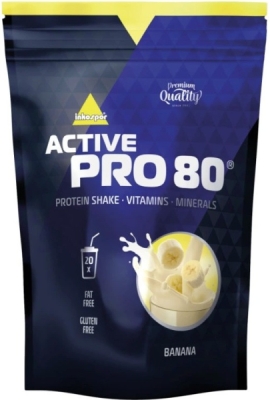 protein ACTIVE PRO 80 / 500 g Banán (Inkospor - Německo)