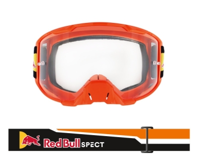 brýle STRIVE, RedBull Spect (oranžové matné, plexi čiré)