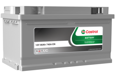 Autobaterie Castrol SLI-EN 12V/80Ah LB4
