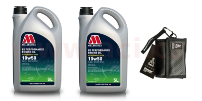 MILLERS OILS EE Performance 10w50 (sada 5 l + 5 l + peněženka)