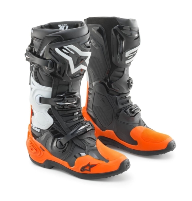 boty ALPINESTARS TECH 10 , KTM (černá/oranžová, vel. 42)