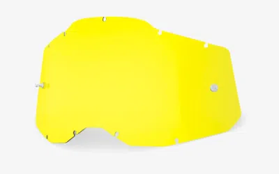 plexi Racecraft 2/Accuri 2/Strata 2, 100% - USA (žluté, Anti-fog)
