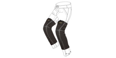 převlekové chrániče kolen SNUG KNEE, SPIDI (černá, vel. M)