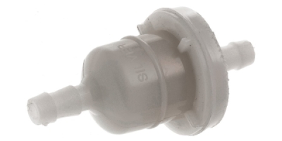 palivový filtr s papírovou vložkou, Q-TECH (pro vnitřní průměr hadice 5-6 mm)