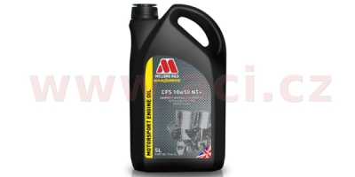 MILLERS OILS motorový olej plně syntetický s nanočásticemi - PAO, 3ester Motorsport CFS 10w50 NT+ 5l