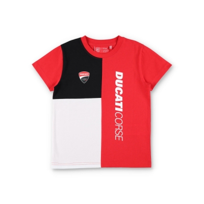 triko DUCATI CORSE dětské (červená,bílá, vel. 8-10 let)