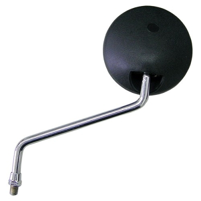 zpětné zrcátko plastové (závit pravý M10, průměr 106 mm), Q-TECH, L
